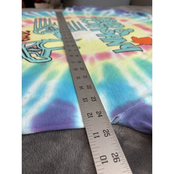 Dead & Company 2019 Tie-Dye Fall Fun Run T-Shirt 2XL Fruit Of The Loom Bob Weir - Picture 9 of 10